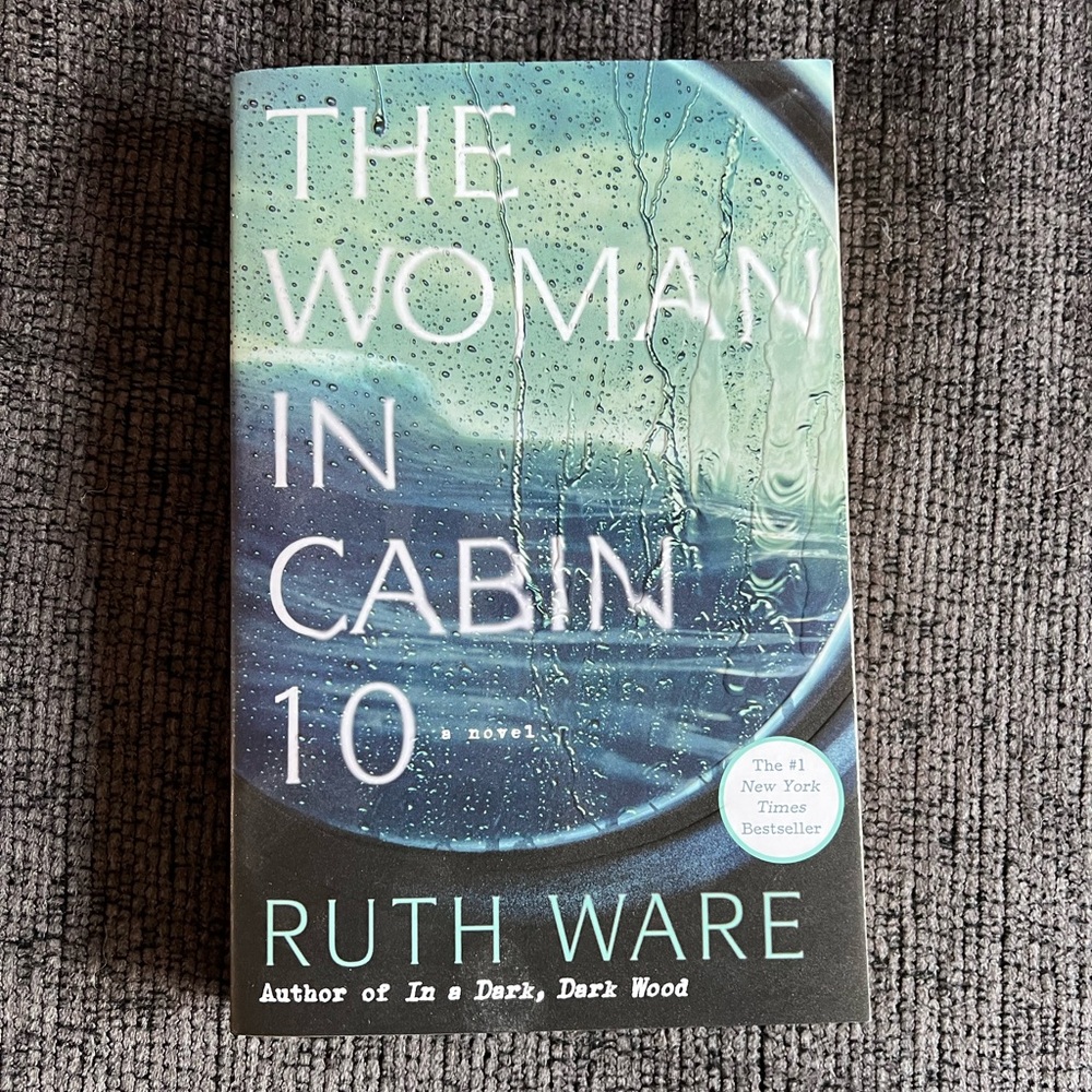 Book sale!! 3/$20 📚 The Woman in Cabin 10 by Ruth Ware
